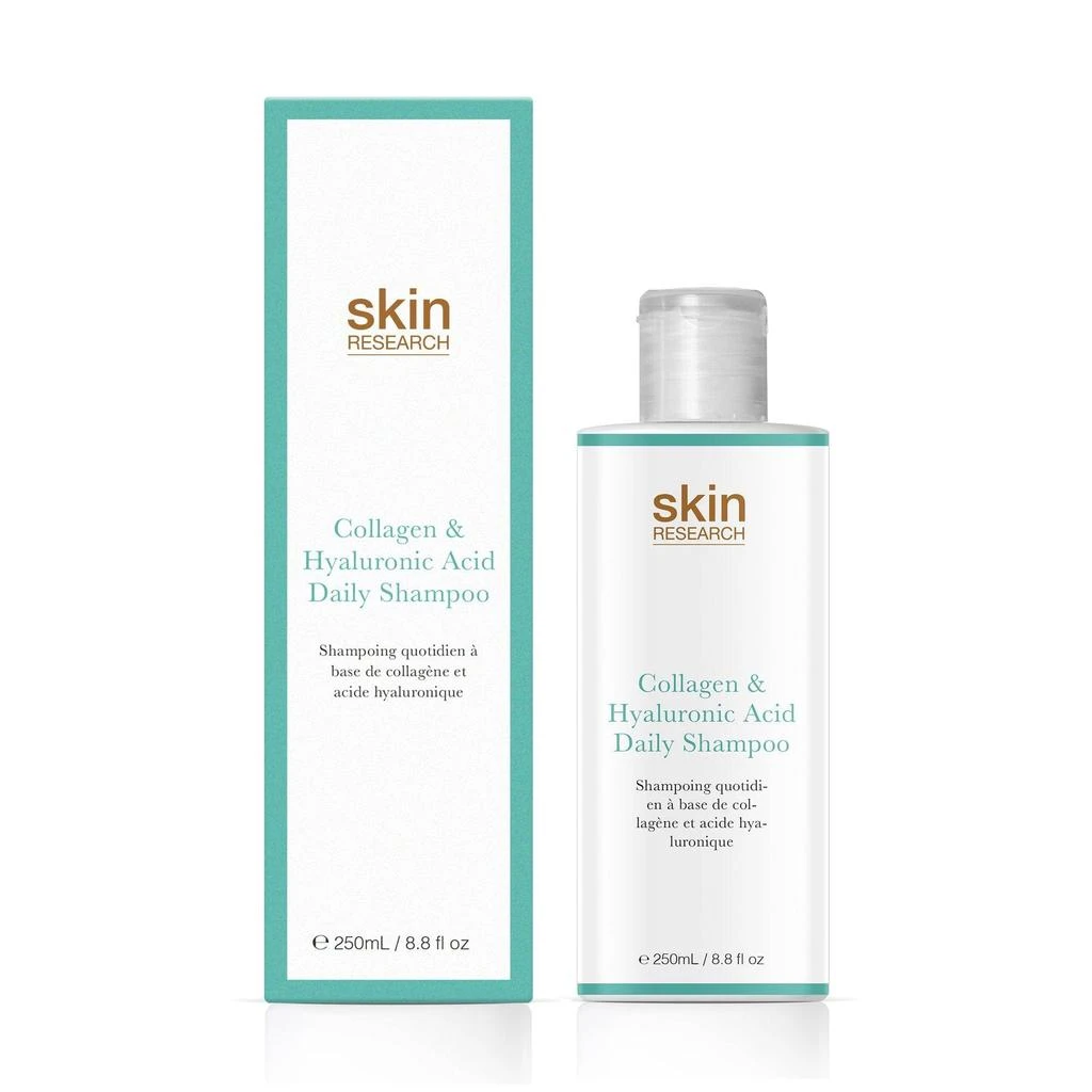 商品Skin Research|Collagen & Hyaluronic Acid Daily Shampoo 250ml Twin Value Savings Pack,价格¥175,第2张图片详细描述