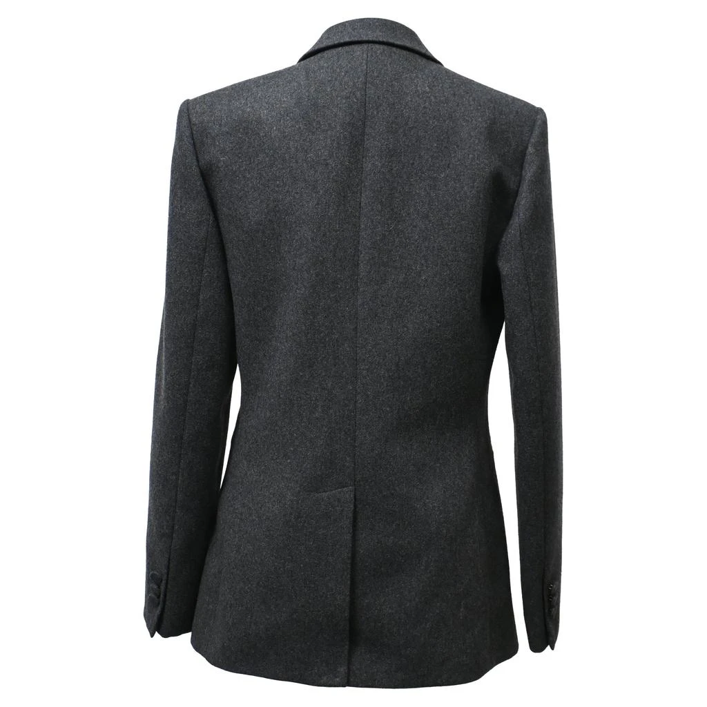 商品[二手商品] Sandro Paris|Sandro x Clara Luciani Brushed Blazer In Grey Wool,价格¥3015,第3张图片详细描述