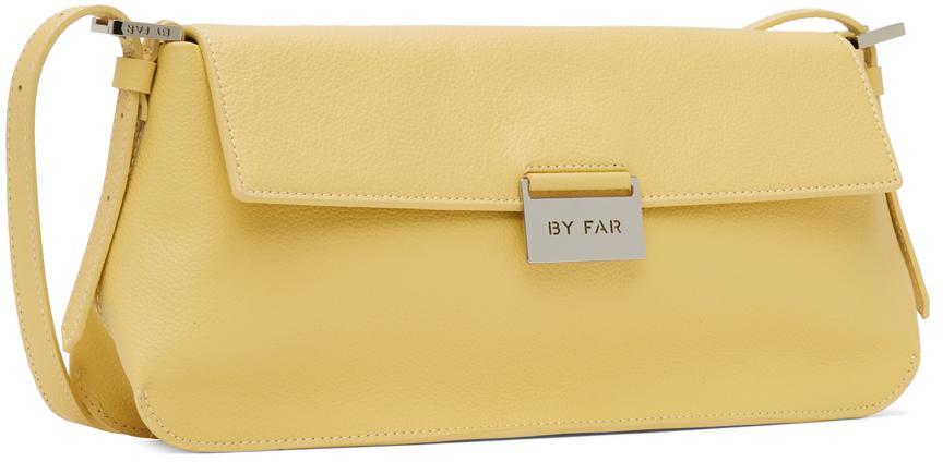 商品by FAR|Yellow Grained Matilda Shoulder Bag,价格¥4099,第5张图片详细描述