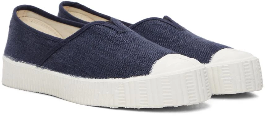 商品Spalwart|Navy Special V Slip-On Sneakers,价格¥311,第4张图片详细描述