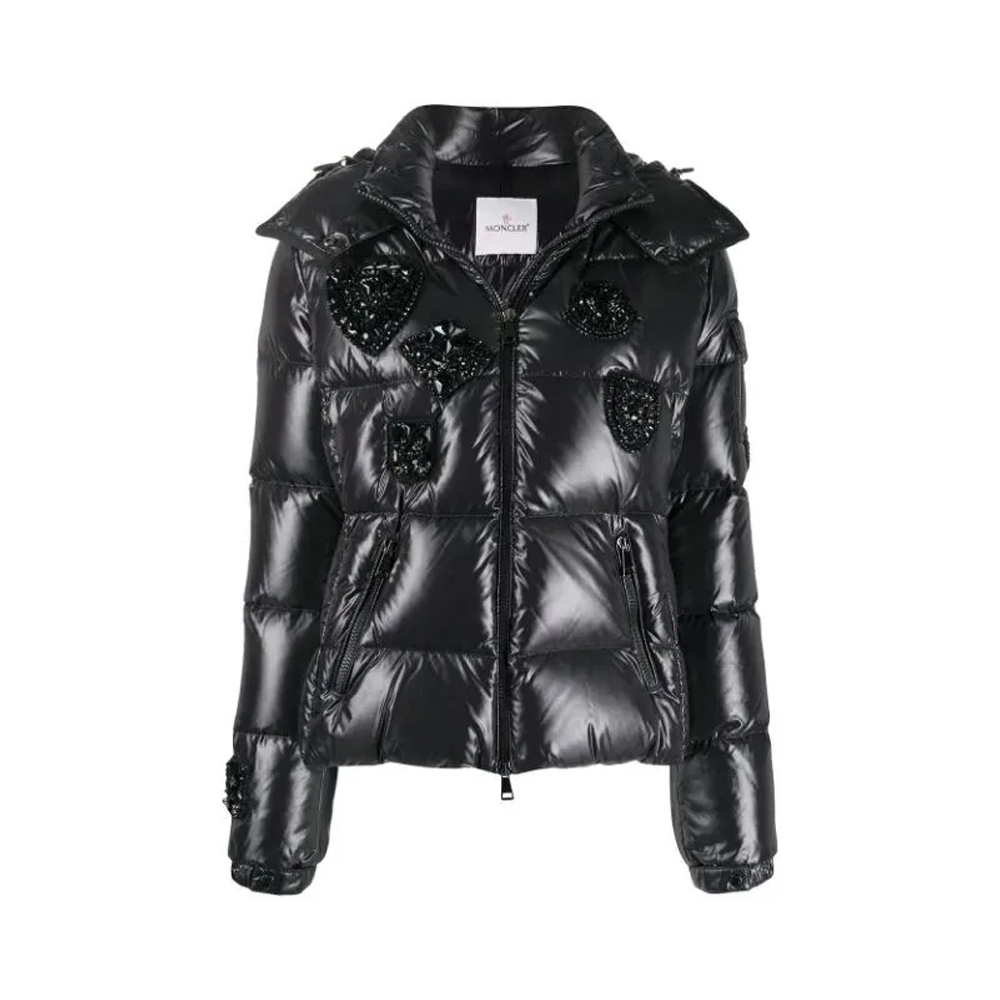 MONCLER 女黑色女士羽绒服 1A51A20-C0064-999商品第1张图片规格展示