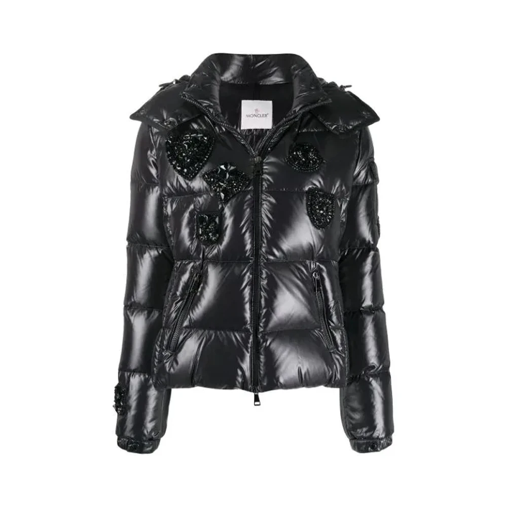 商品[国内直发] Moncler|MONCLER 黑色女士羽绒服 1A51A20-C0064-999,价格¥17448,第1张图片