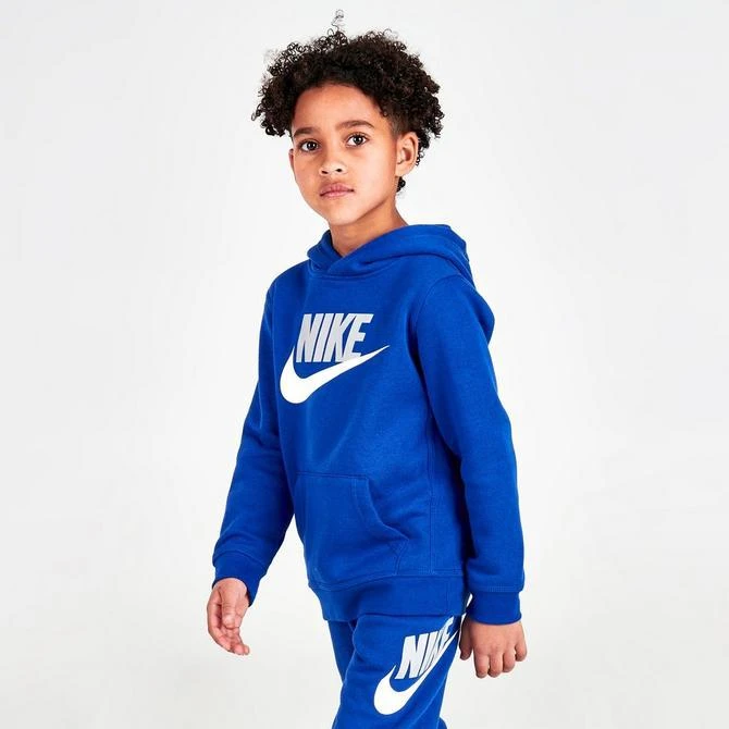 商品NIKE|Little Kids' Nike Sportswear Club Fleece Pullover Hoodie,价格¥186,第3张图片详细描述