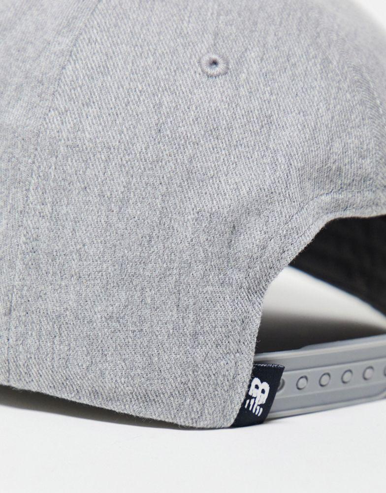 New Balance Runners Club cap in grey商品第4张图片规格展示