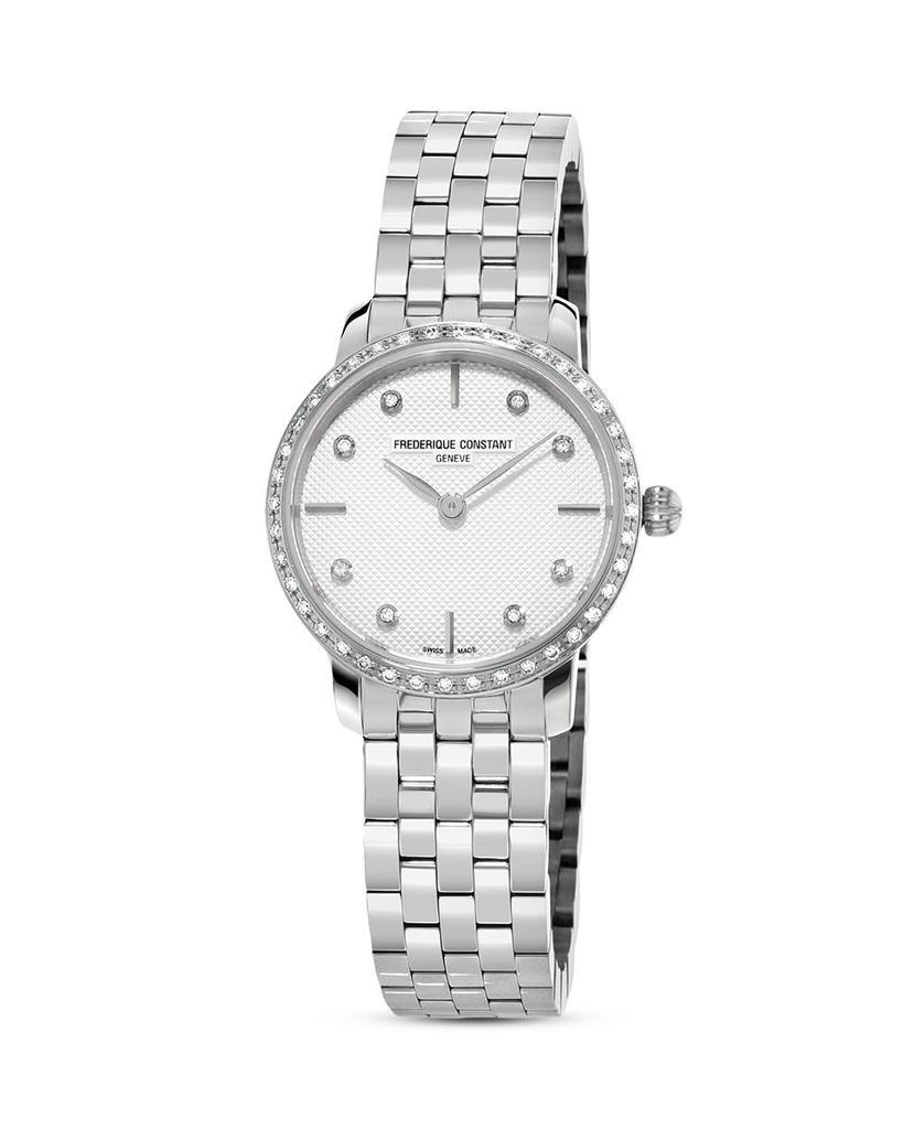 商品Frederique Constant|Slimline Watch, 25mm,价格¥16643,第1张图片