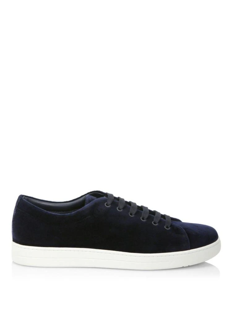 商品Prada|Velvet Low-Top Sneakers,价格¥1602,第5张图片详细描述