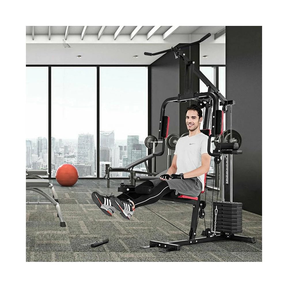 商品Costway|Multifunction Cross Trainer Workout Machine Strength Training,价格¥3721,第3张图片详细描述