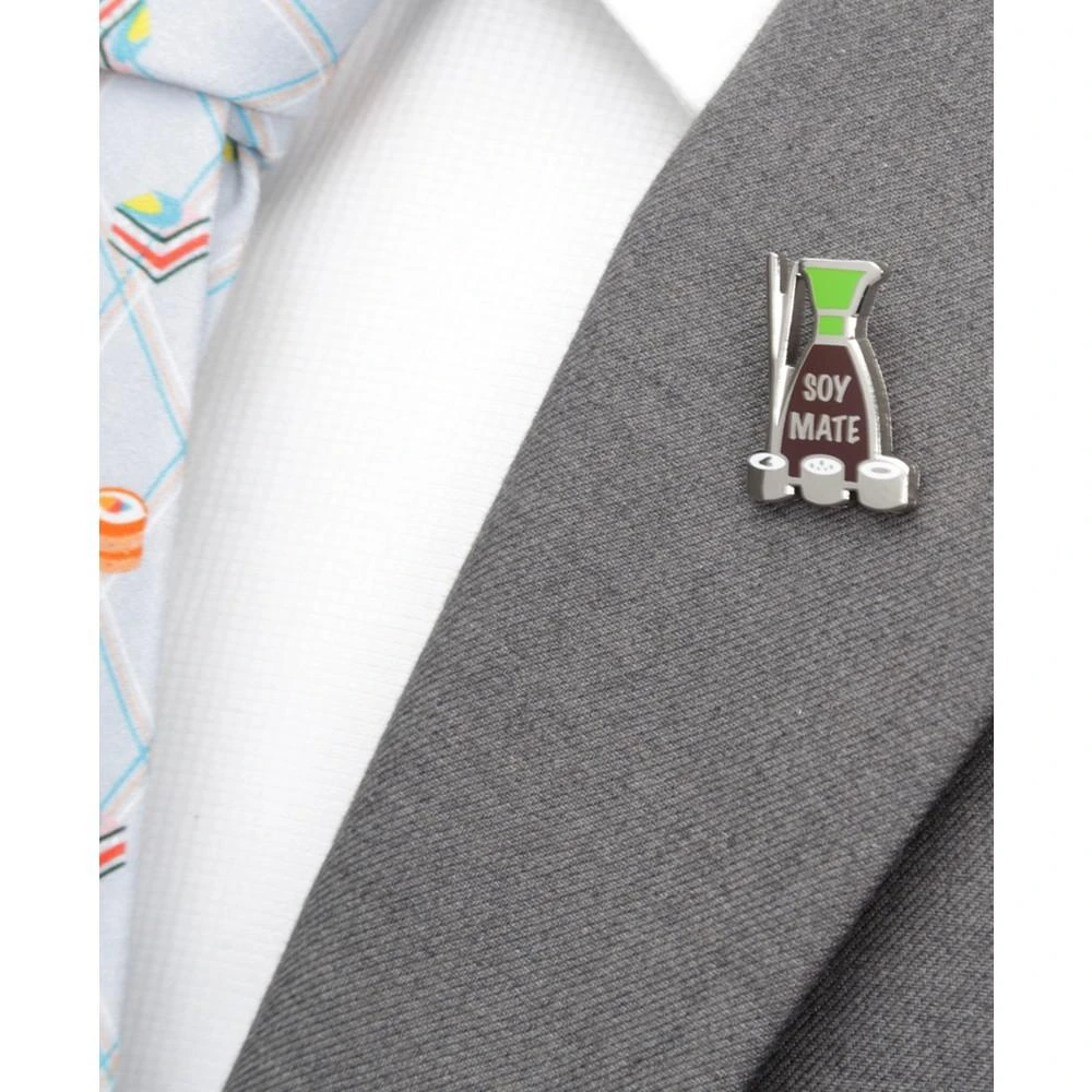 商品Cufflinks Inc.|Men's Soy Sauce Lapel Pin,价格¥165,第4张图片详细描述