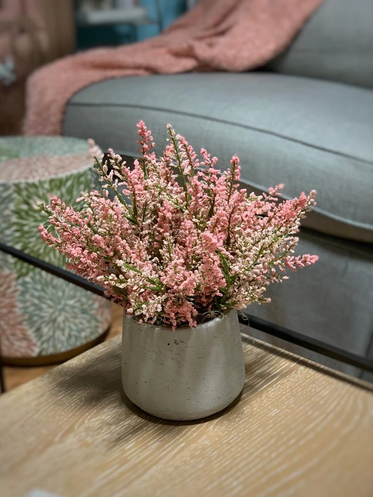 商品Creative Displays|Pink Heather Floral Arrangement,价格¥540,第5张图片详细描述