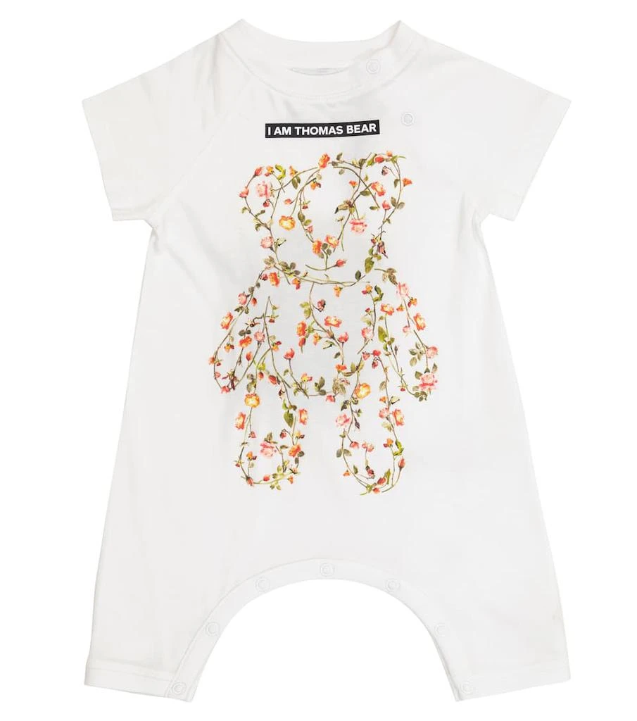 商品Burberry|Baby花卉棉质连身衣,价格¥1337,第1张图片