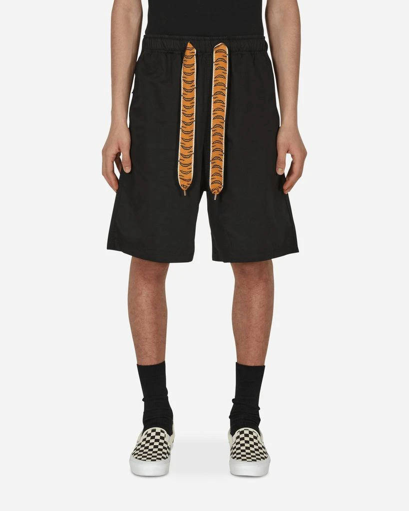 商品KAPITAL|Combed Burberry Easy Shorts Black,价格¥643,第1张图片