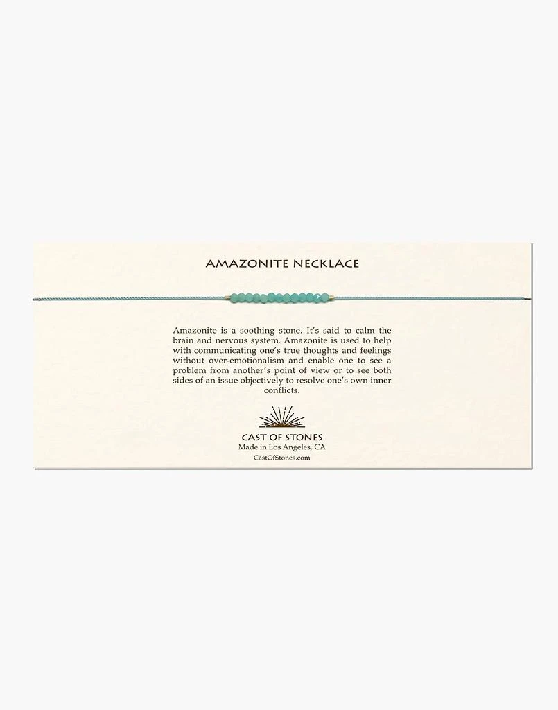 商品Madewell|Cast of Stones Amazonite Necklace,价格¥206,第1张图片