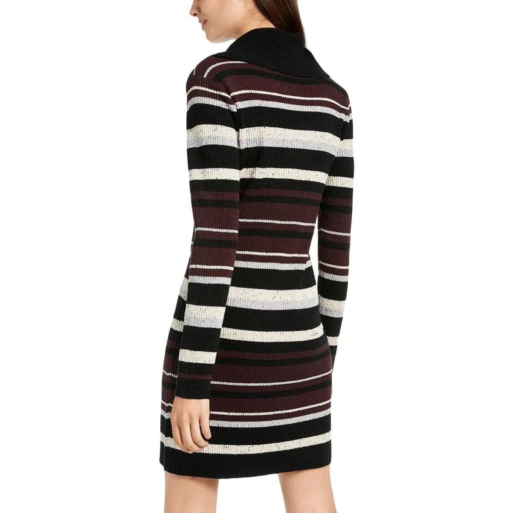 商品BCX|BCX Womens Striped Cowl Neck Sweaterdress,价格¥54,第2张图片详细描述