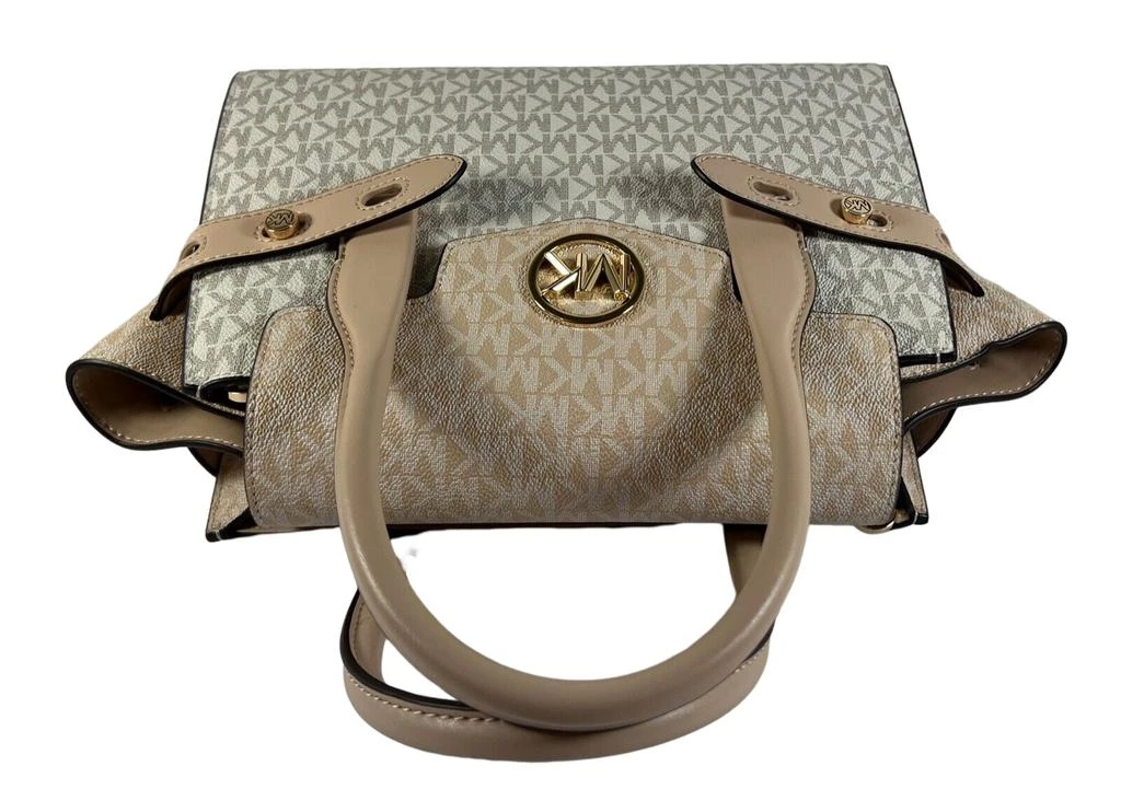 商品Michael Kors|Michael Kors Carmen Medium Flap Belted Satchel Messenger Bag,价格¥1462,第3张图片详细描述