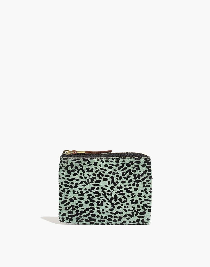 商品Madewell|The Leather Pouch Wallet in Spotted Calf Hair,价格¥182,第1张图片
