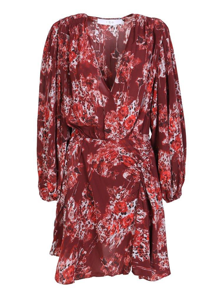 商品IRO|Iro Azula Allover Floral Print V-Neck Dress,价格¥3274,第1张图片