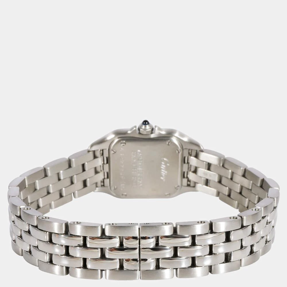 商品[二手商品] Cartier|Cartier Silver Stainless Steel Panthere W25033P5 Quartz Women's Wristwatch 22 mm,价格¥18196,第3张图片详细描述