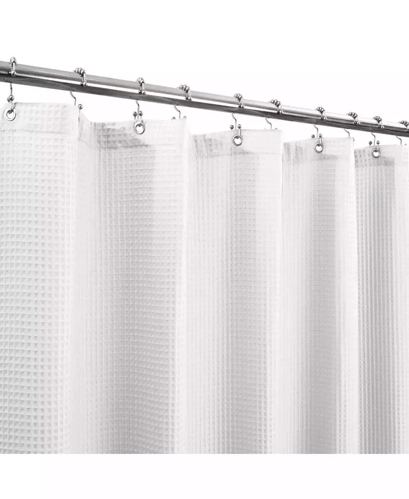 商品Awesome Home|Cotton Blend Soft Waffle Weave Shower Curtain, 72"X96",价格¥359,第2张图片详细描述