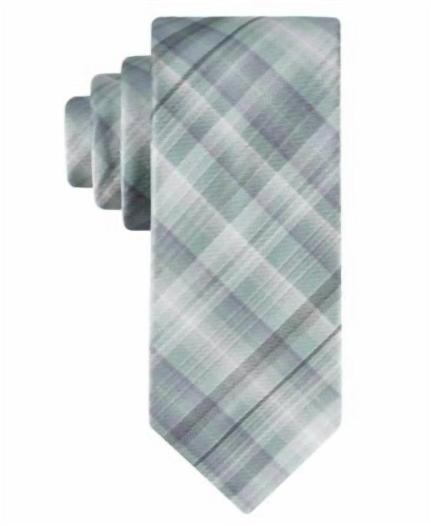 商品Calvin Klein|Calvin Klein - Men's Bella Plaid Tie,价格¥436,第1张图片
