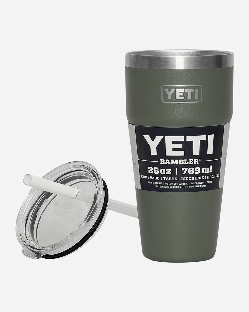 商品YETI|Rambler Straw Cup Camp Green,价格¥250,第3张图片详细描述