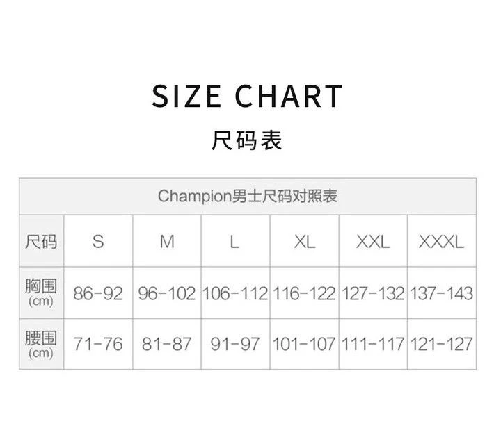 商品CHAMPION|Champion 草写logo黑色加绒圆领卫衣 regular线 GF88H-Y06794,价格¥412,第3张图片详细描述