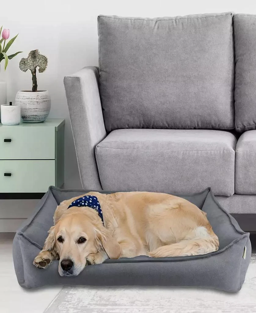 商品Arlee Home Fashions|Crescent Lounger Memory Foam Pet Bed,价格¥1367,第1张图片