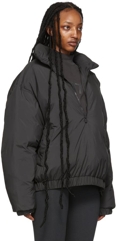 商品Essentials|Black Pullover Puffer Jacket,价格¥1822,第4张图片详细描述
