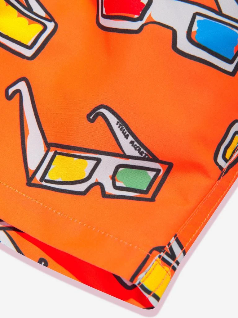 商品Stella McCartney|Stella McCartney Baby Boys Sunglasses Swim Shorts in Orange,价格¥385,第3张图片详细描述