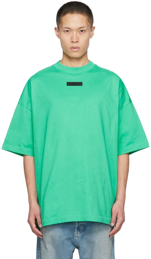 商品Essentials|Green Crewneck T-Shirt,价格¥315,第1张图片