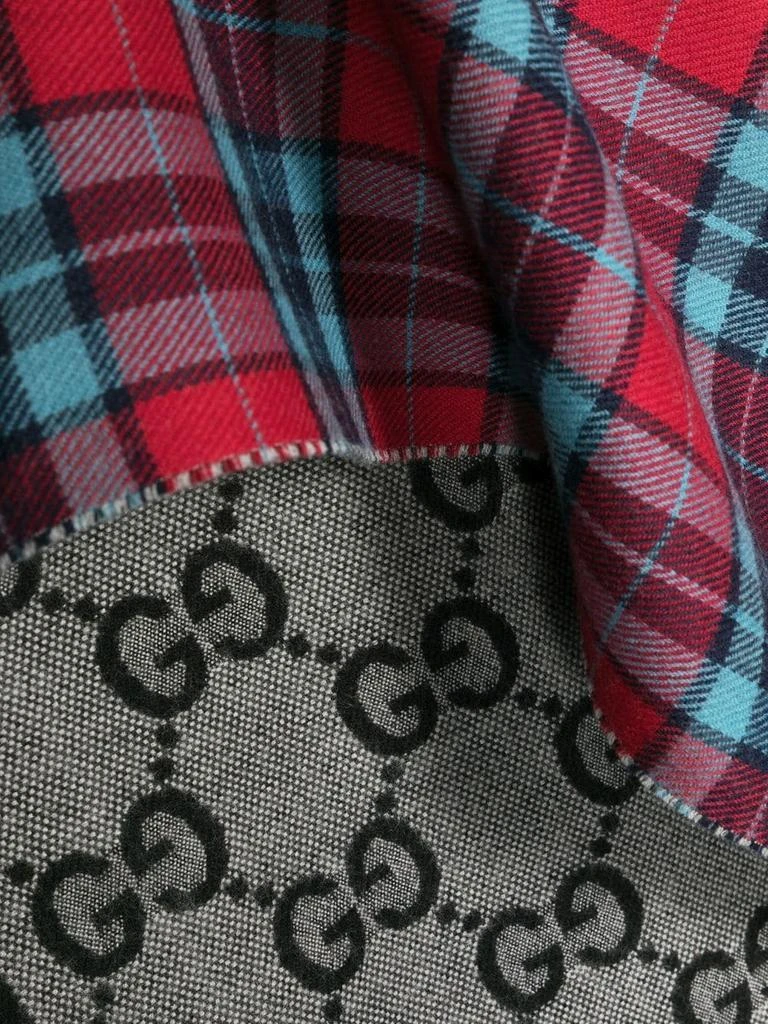 商品Gucci|GUCCI - Doubleface Wool Scarf,价格¥3678,第2张图片详细描述