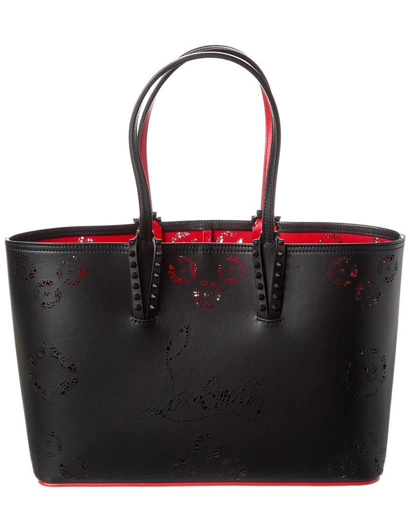 商品Christian Louboutin|Christian Louboutin Cabata Leather Tote,价格¥11105,第1张图片