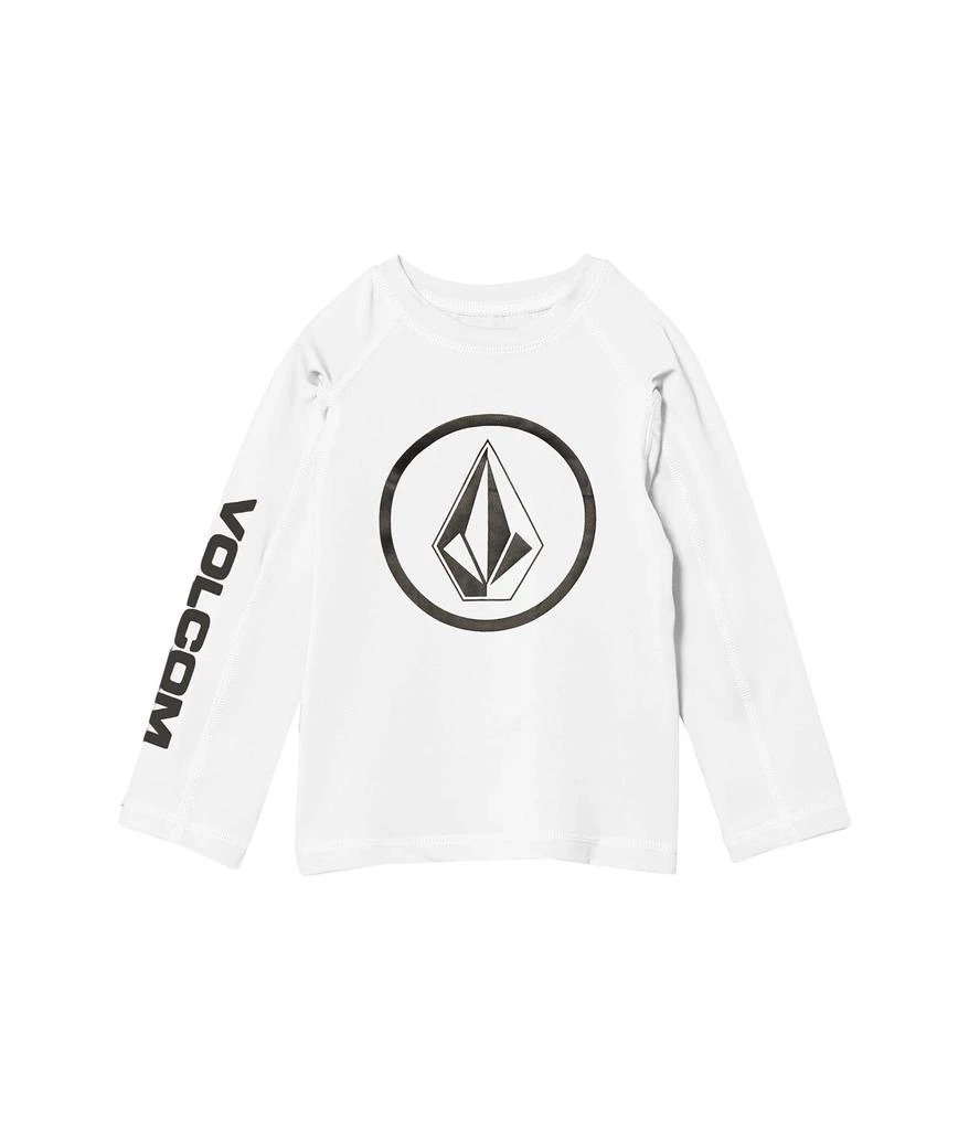 商品Volcom|Lido Solid Long Sleeve Rashguard (Toddler/Little Kids),价格¥161,第1张图片详细描述