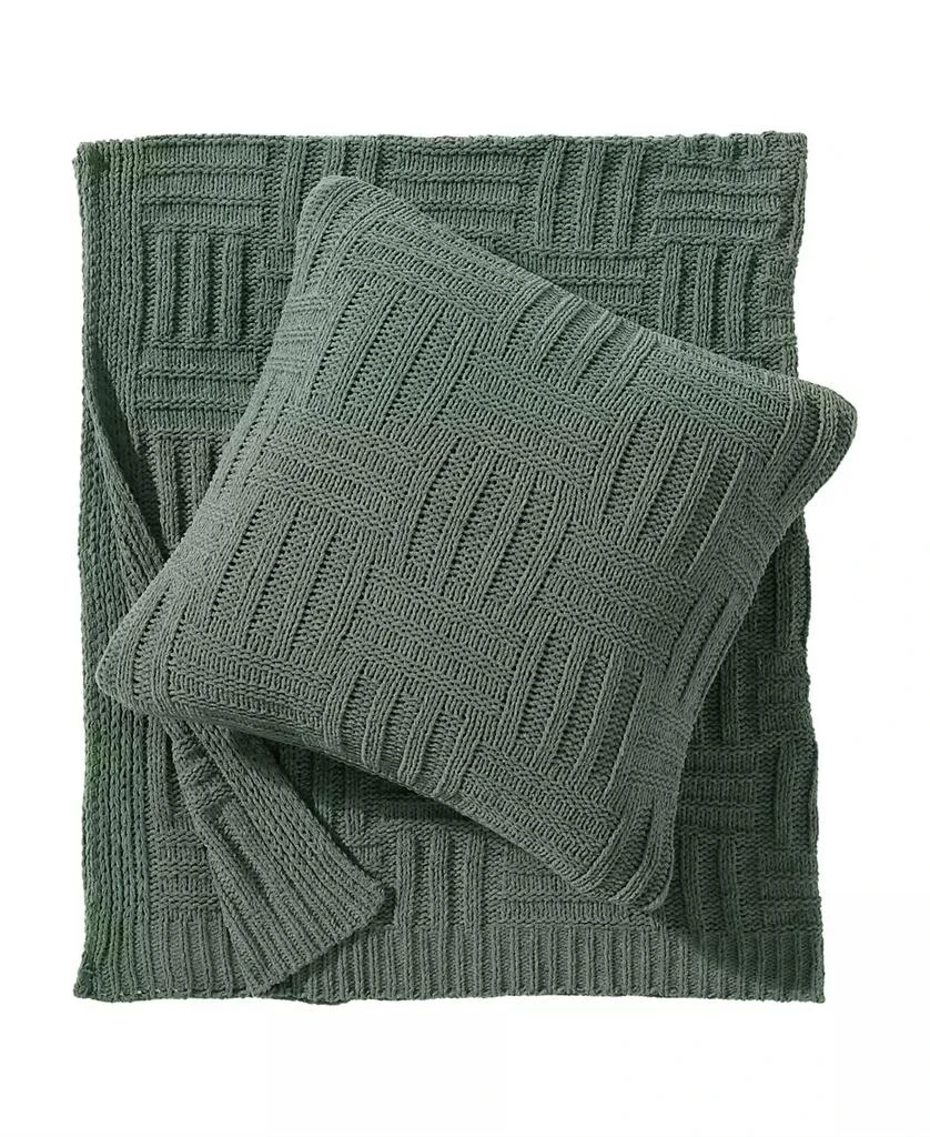 Chain Basket Knit Throw, 60" X 50" 商品