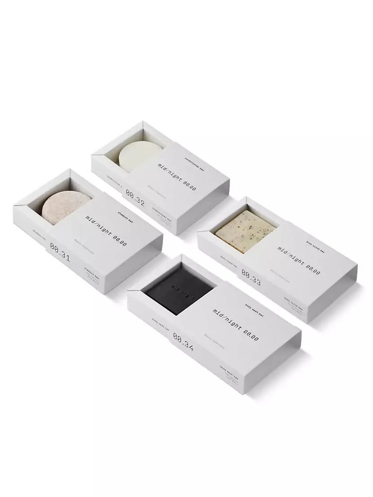 商品Mid/night 00.00|Solid Routine 4-Piece Hair & Body Care Set,价格¥482,第1张图片