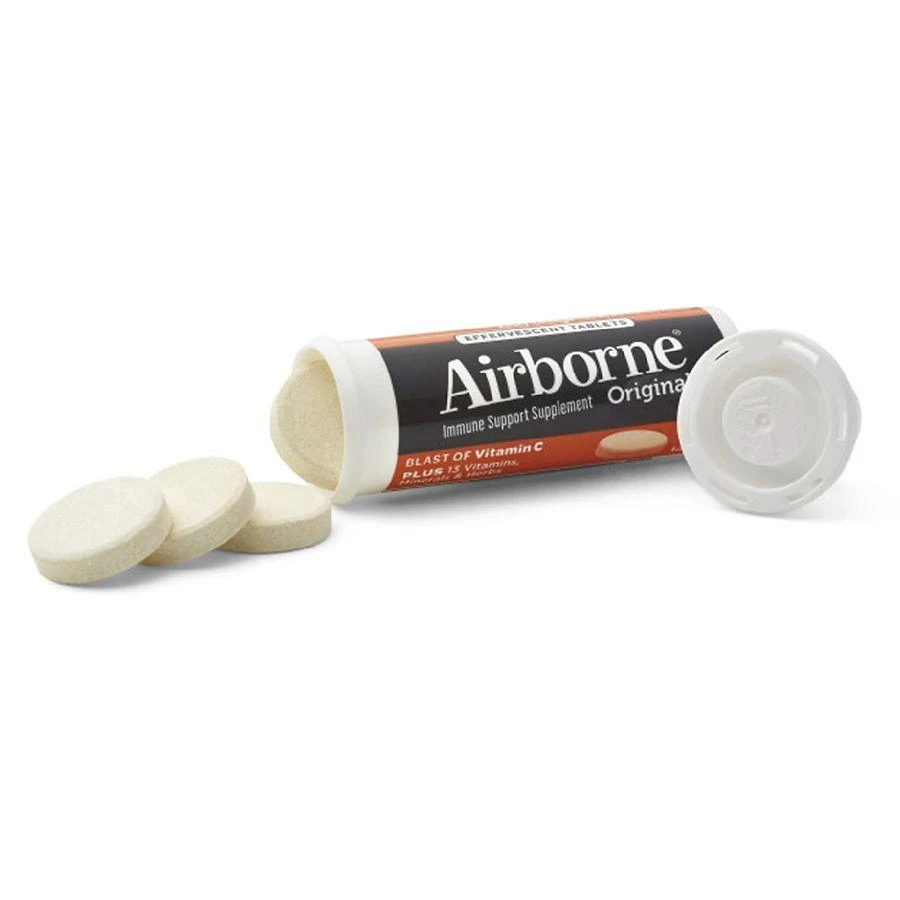 商品Airborne|Effervescent Tablets, Vitamin C - Immune Support Supplement Zesty Orange,价格¥126,第2张图片详细描述