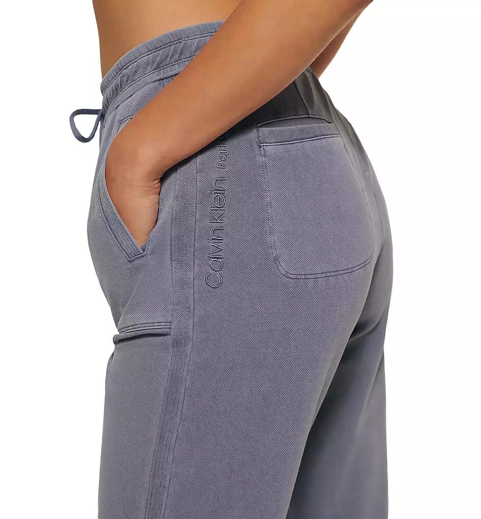 商品Calvin Klein|Women's Garment Dye Smocked Waist Joggers,价格¥211,第3张图片详细描述