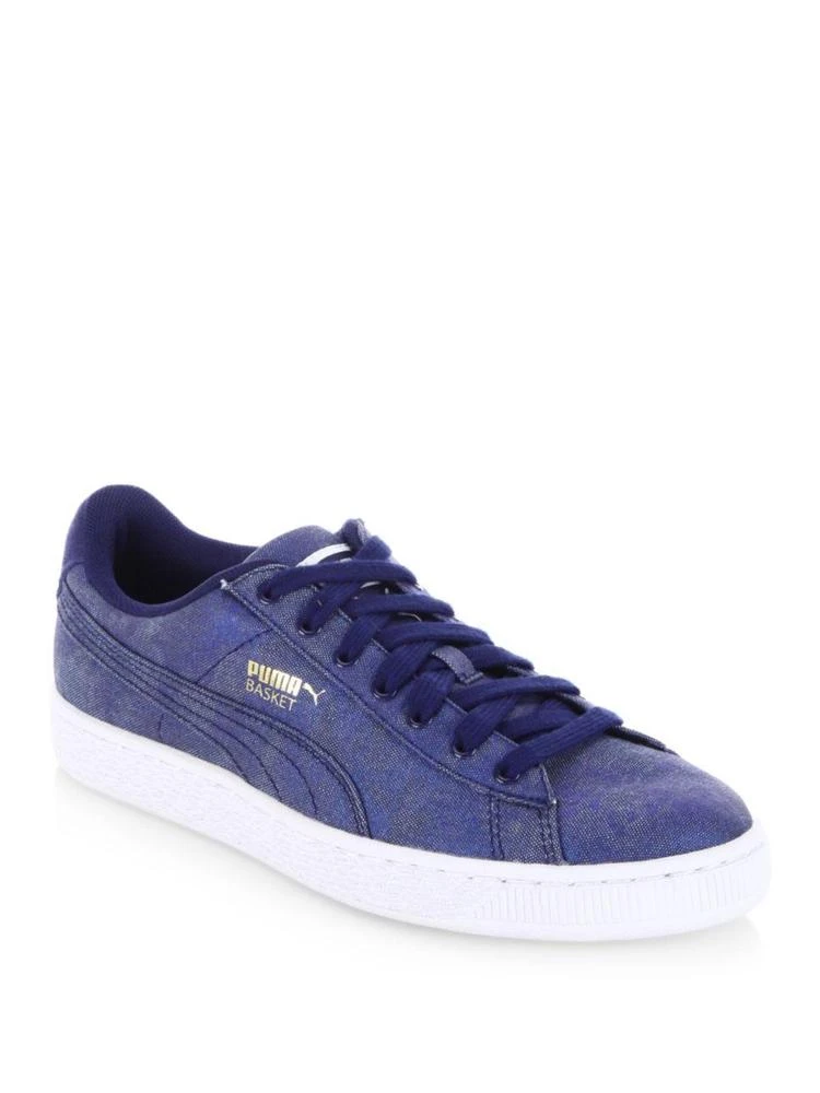 商品Puma|Basket Denim Sneakers,价格¥210,第1张图片