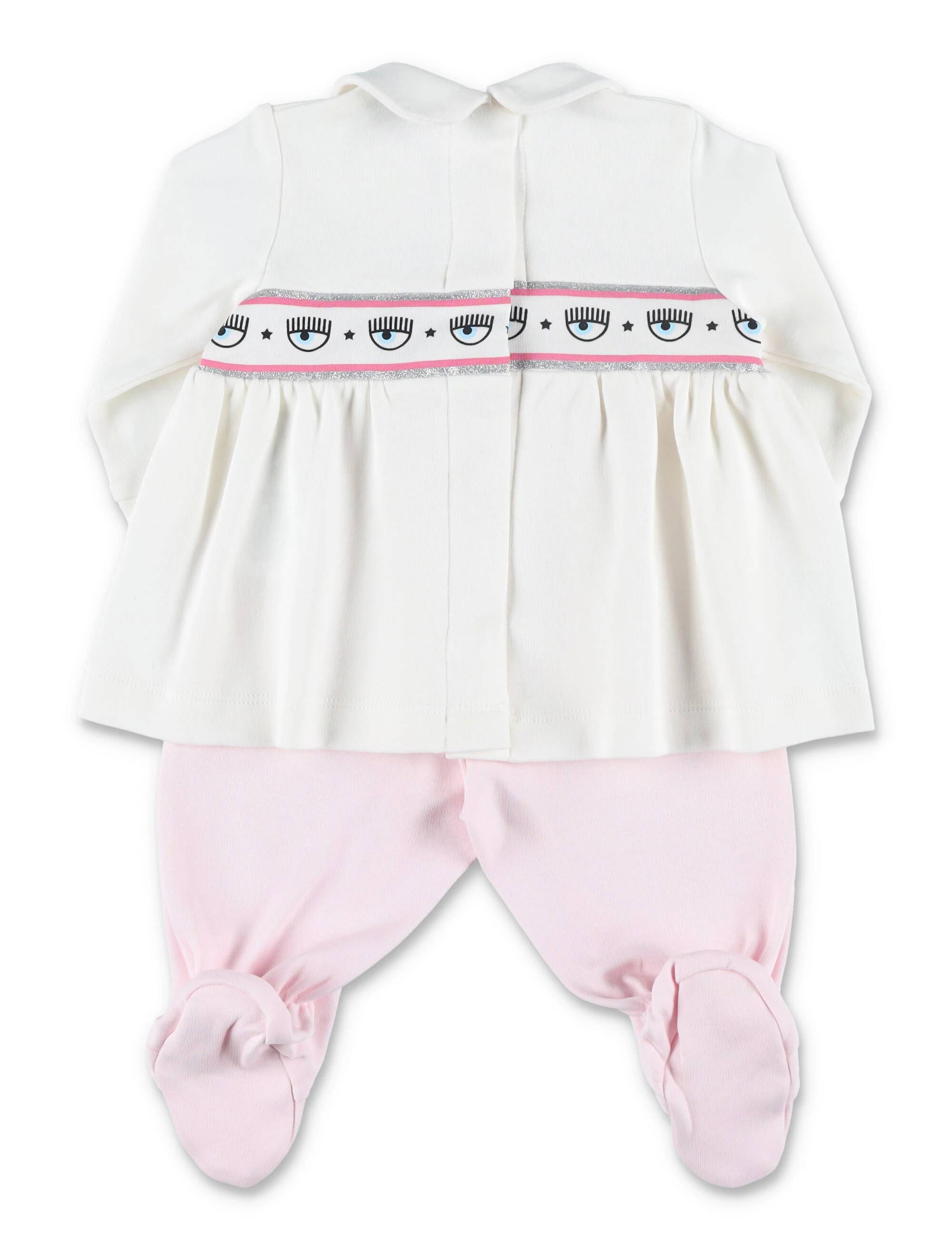 商品【商品预售7天】 Chiara Ferragni|Chiara Ferragni 女童套装 22A55050000020113 白色,价格¥490,第3张图片详细描述