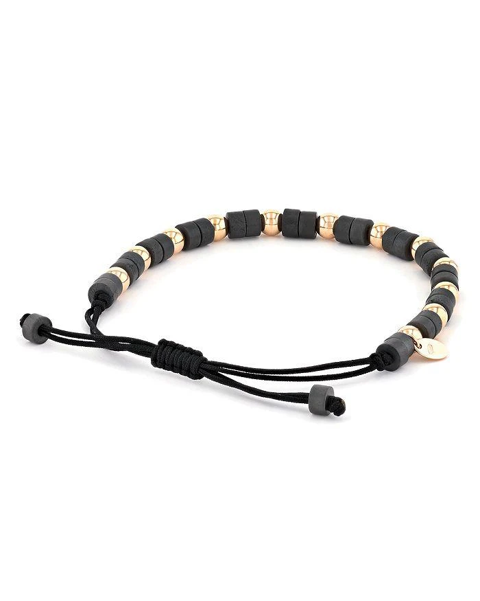 商品Alberto Milani|Men's 18K Rose Gold & Hematite Beaded Bracelet,价格¥3103,第3张图片详细描述