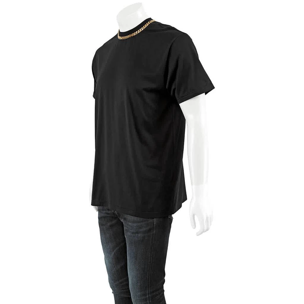 商品Burberry|Burberry Mens Black Chain Detail T-shirt, Size XX-Small,价格¥1440,第2张图片详细描述