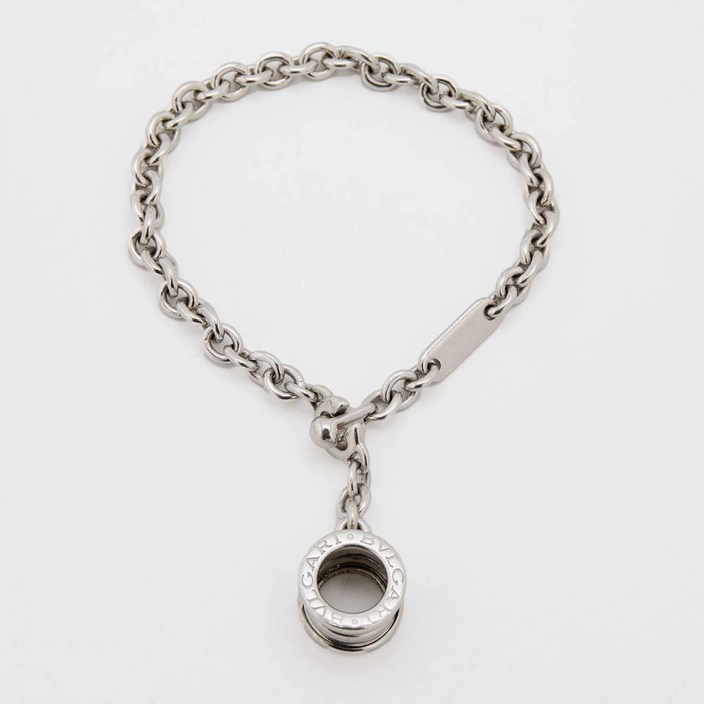 商品[二手商品] BVLGARI|Bvlgari B.Zero1 Sterling Silver Chain Link Charm Bracelet,价格¥2533,第1张图片