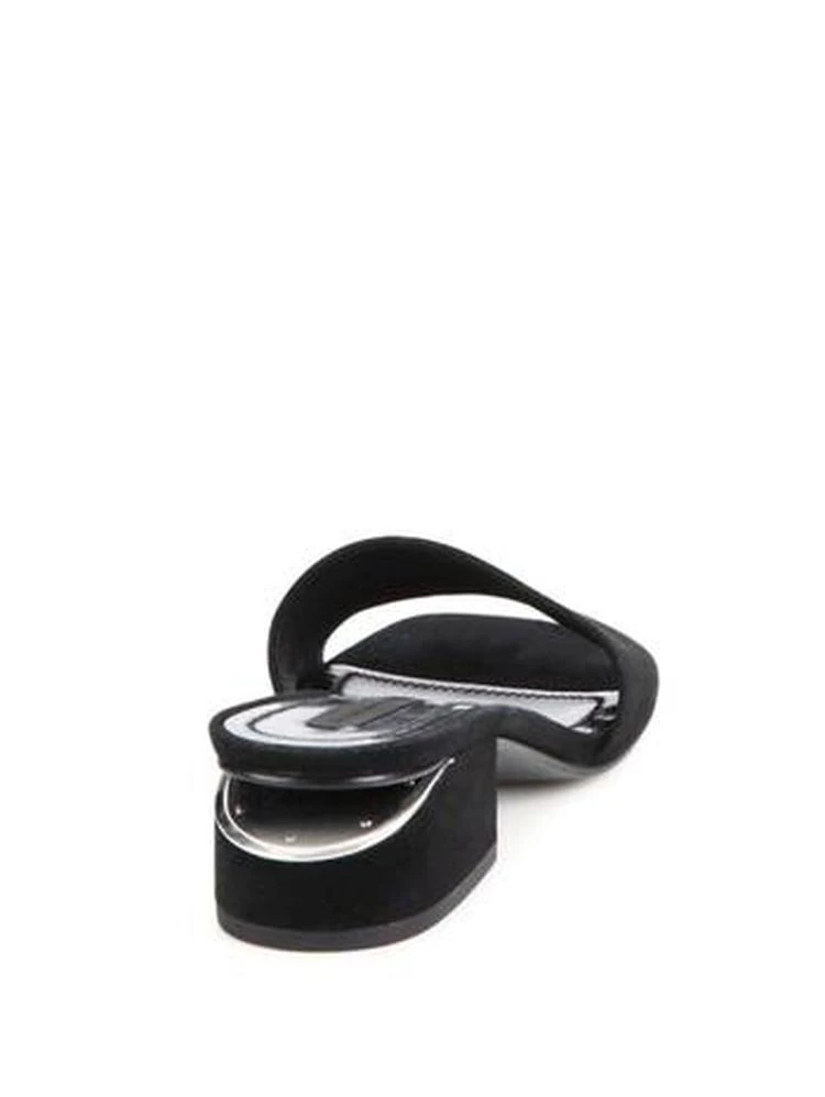 商品Alexander Wang|Lou Suede Low-Heel Slides,价格¥1351,第2张图片详细描述