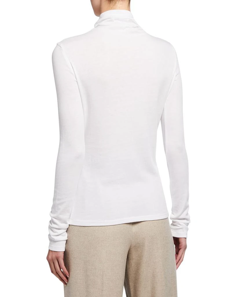 商品Vince|Essential Long-Sleeve Cotton Turtleneck Top,价格¥826,第2张图片详细描述