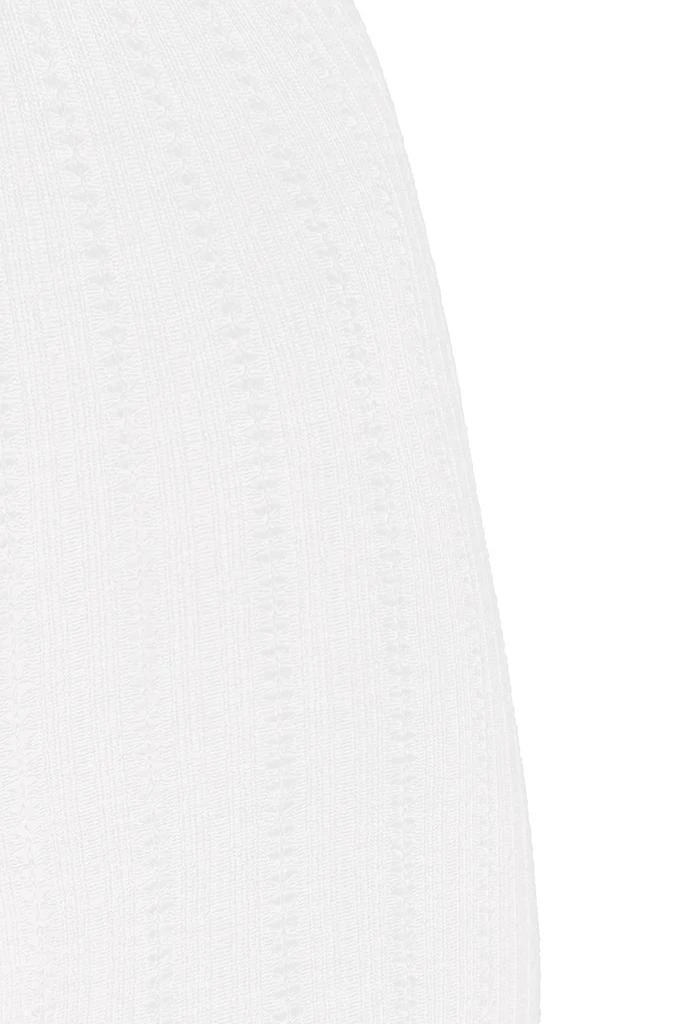 商品Thom Browne|Thom browne pointelle merino wool 4bar tights,价格¥1926,第3张图片详细描述