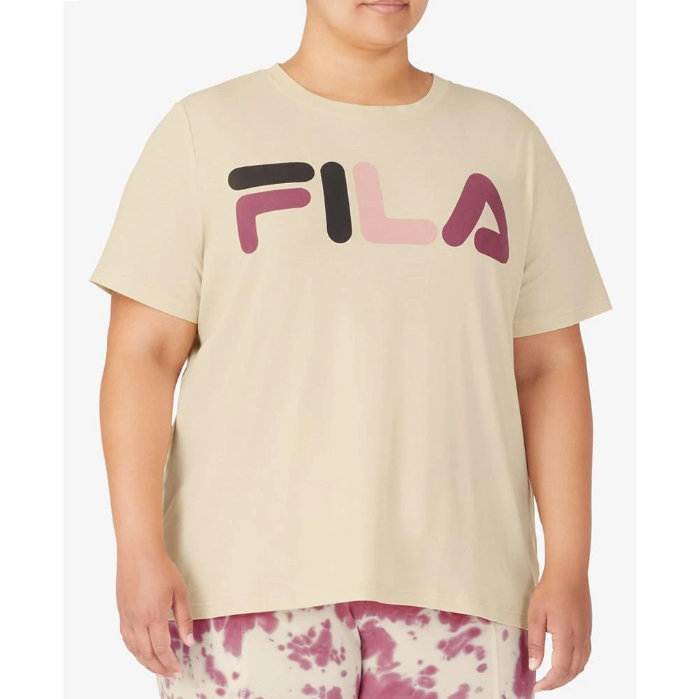 商品Fila|Plus Size Cushy Crewneck T-Shirt,价格¥48,第1张图片