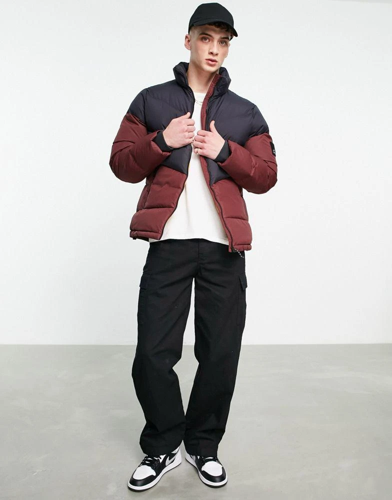 商品Jack Wolfskin|Jack Wolfskin 365 Fearless Down puffer jacket in red,价格¥900,第4张图片详细描述