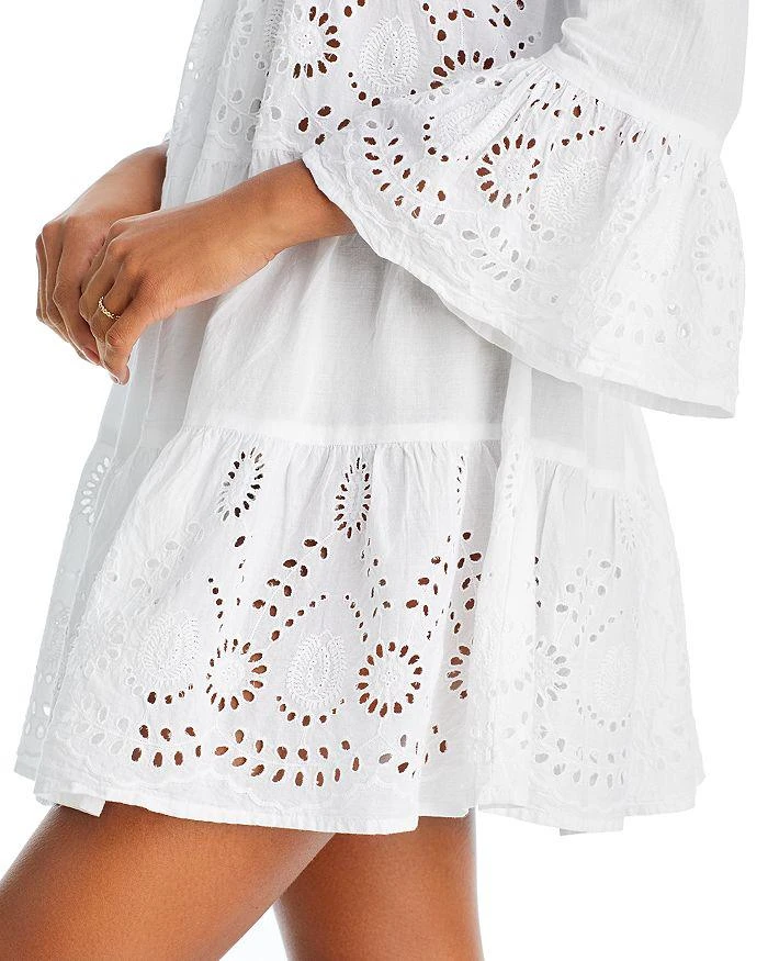 商品AQUA|Cotton Eyelet Dress Swim Cover-Up - 100% Exclusive,价格¥885,第5张图片详细描述