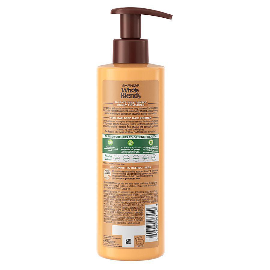 商品Garnier Whole Blends|Sulfate Free Remedy Honey Shampoo for Dry to Very Dry  Hair,价格¥62,第4张图片详细描述