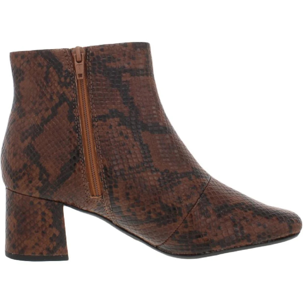商品Clarks|Clarks Womens Sheer Flora 2 Leather Snake Print Ankle Boots,价格¥206,第2张图片详细描述