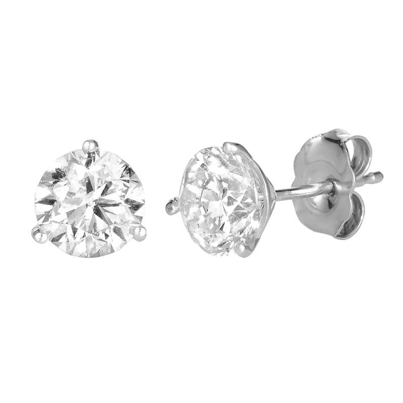 商品Morris & David|Martini Style Diamond Stud Earrings,价格¥3014,第1张图片